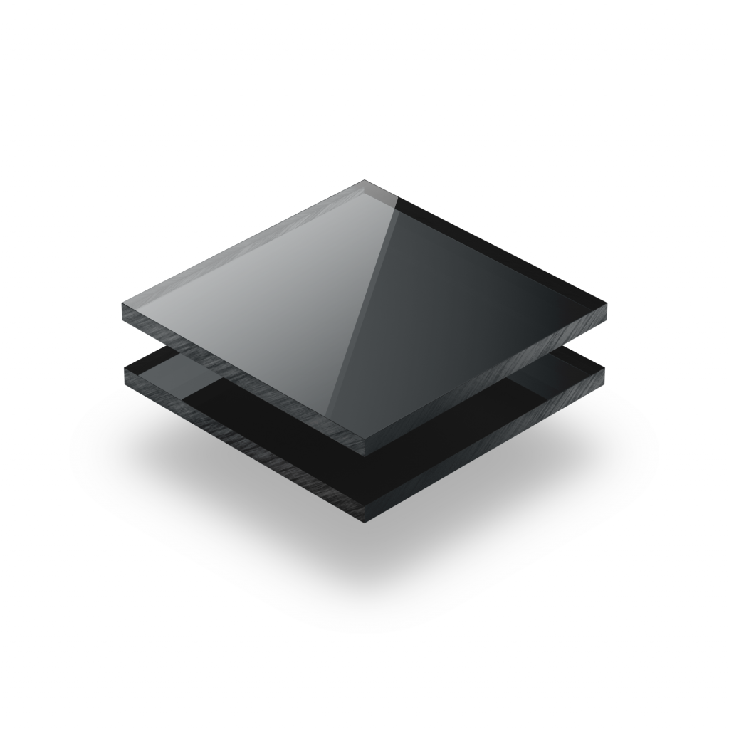 Plexiglass Miroir anthracite